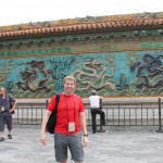Nine Dragon Screen in the Forbidden City